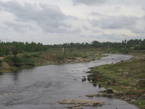 Noyyal River Sludge