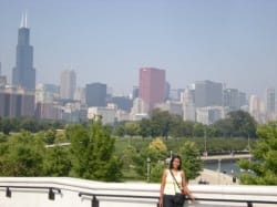 The lovely skyline of Chicago